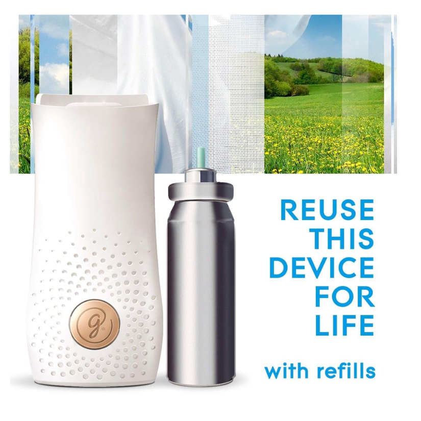  Glade Touch & Fresh Air Freshener Refill Clean Linen Pack of 12 (12 x 10ml)